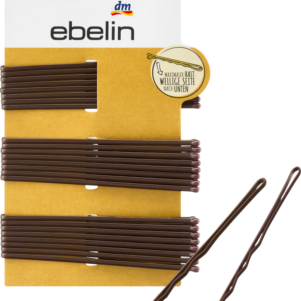 ايبلين سلايدر هير بني طويل، 24 قطعة