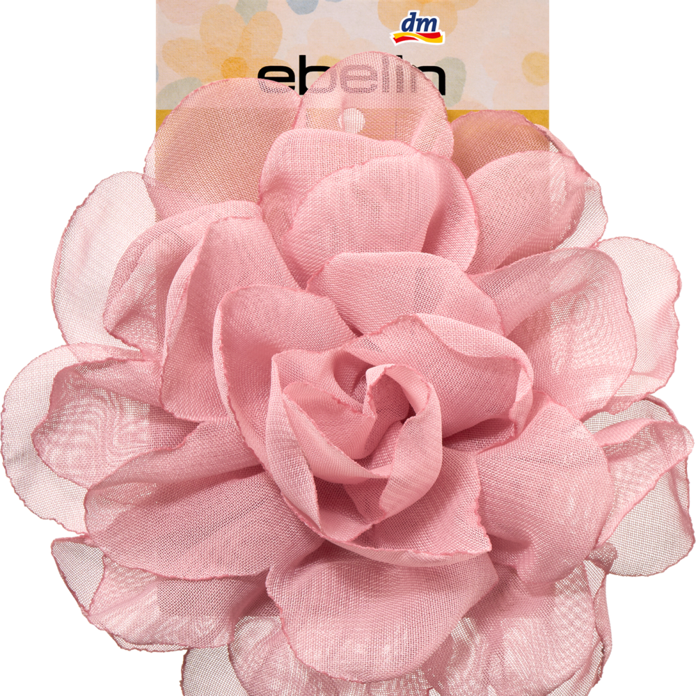 إبلين بروش للشعر والتلبيب زهرة، وردي، 1 قطعة