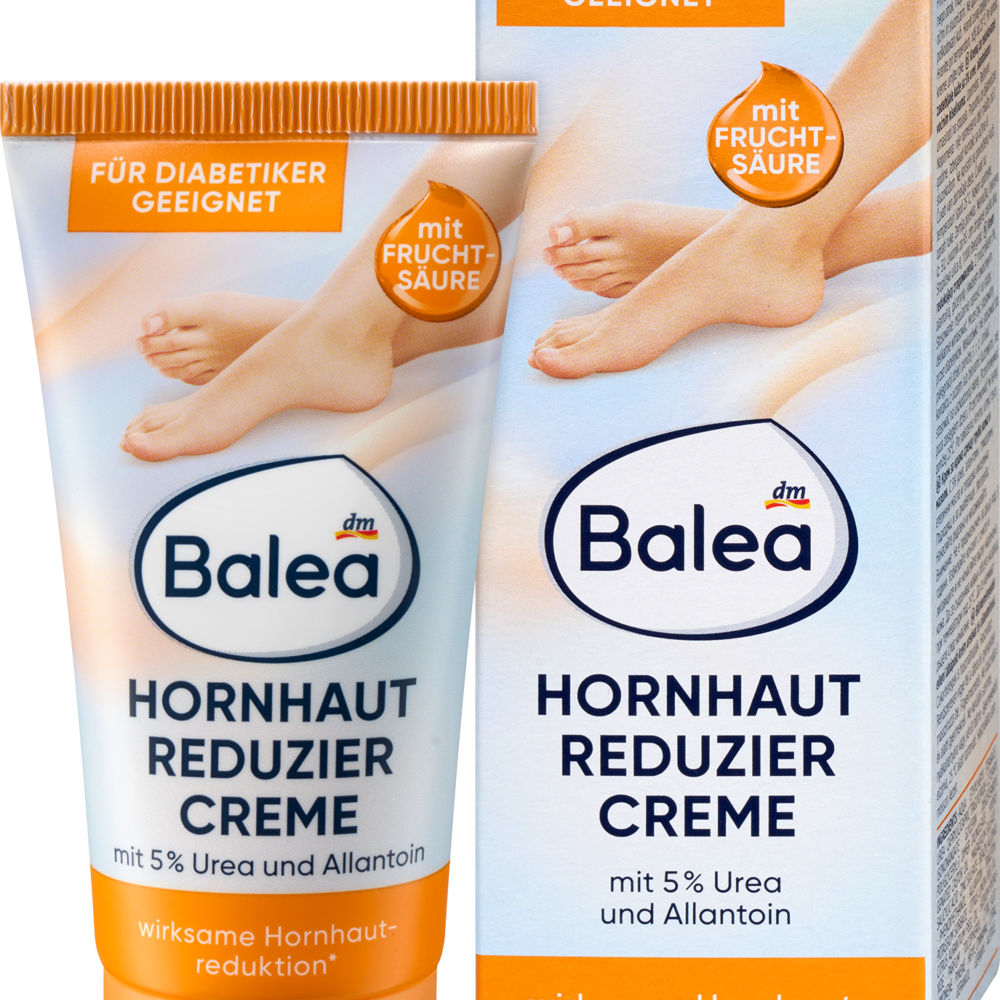 Balea Foot Cream, كريم لتقليل الكالس باليوريا والألانتوين، 50 مل