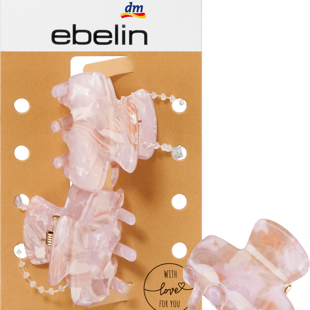 إيبلين مشابك شعر صغيرة، 2 قطعة