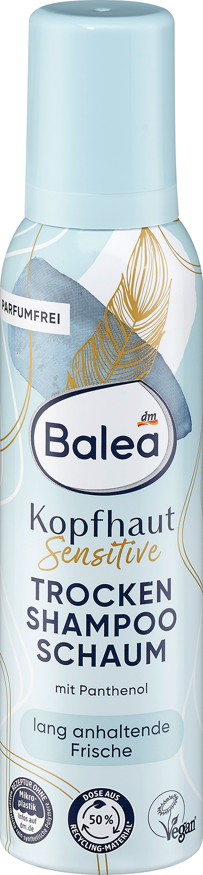 باليا شامبو جاف رغوي لفروة الرأس الحساسة، 150 مل