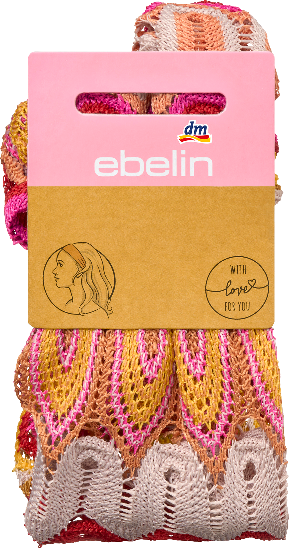 ebelin Hairband ملون، 1 قطعة