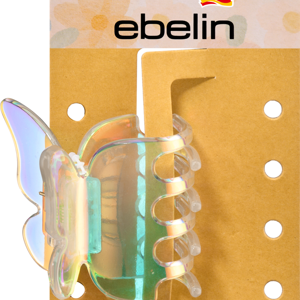 إيبلين مشبك شعر فراشة ثلاثية الأبشاد، 1 قطعة