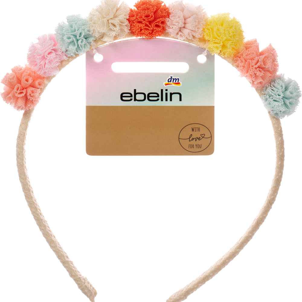 عقال إبلين بوم بومس الملونة ، 1 قطعة