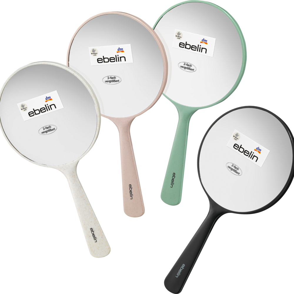 مرآة يدوية من إيبلين مع تكبير 2x ، 1 قطعة