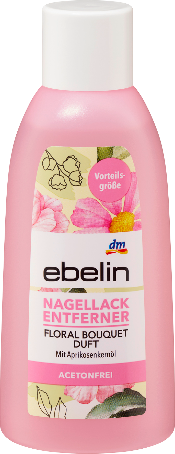 مزيل طلاء الأظافر من إيبلين ، روز خالي من الأسيتون