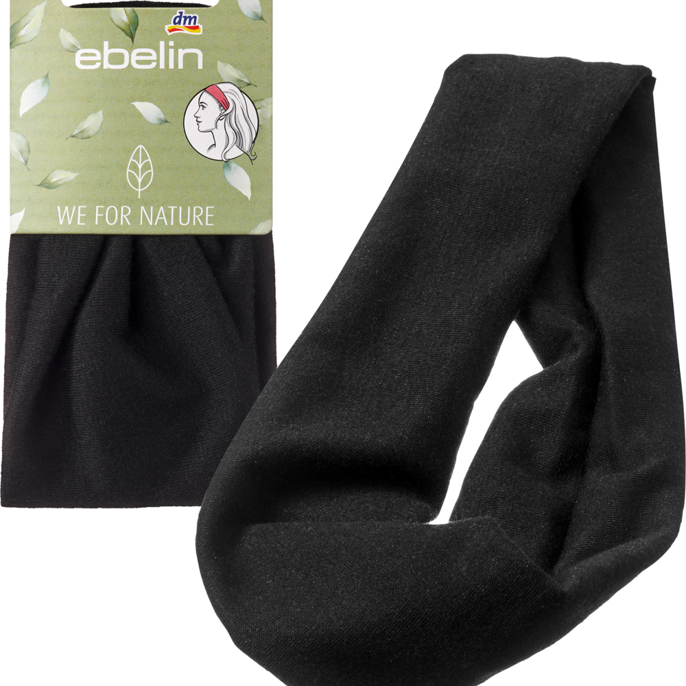 Ebelin رباط شعر أسود, 1 قطعة