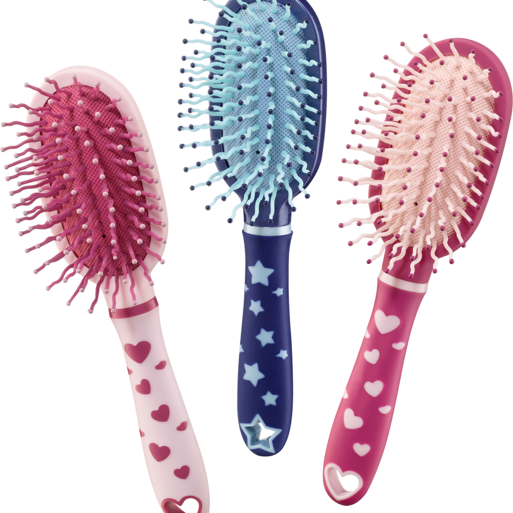 إيبلين فرشاة للأطفال مع وظيفة فك تشابك الشعر، 1 قطعة