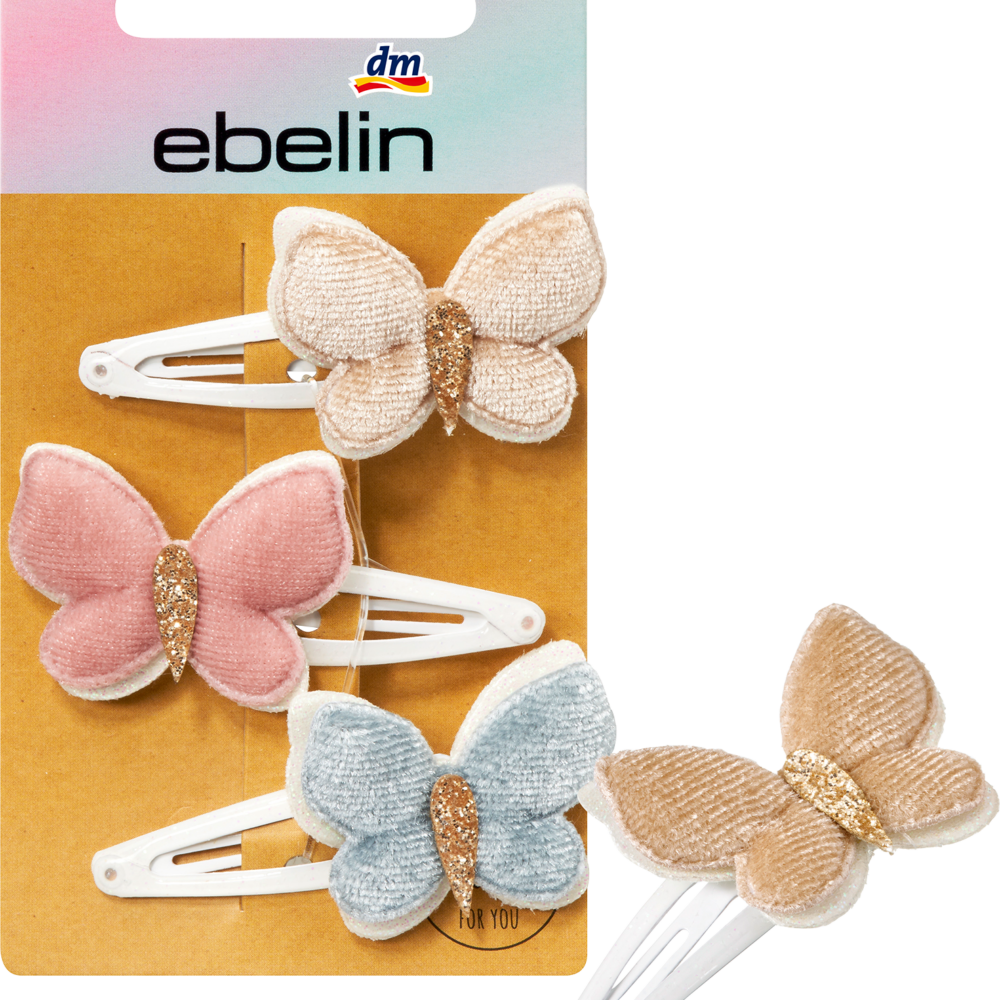 إيبلين كليبس هير باترفلا، 3 قطع