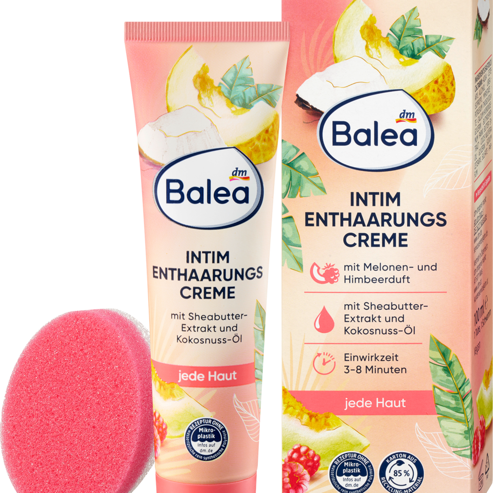 باليا كريم مزيل الشعر الاستوائي الحميم، 100 مل