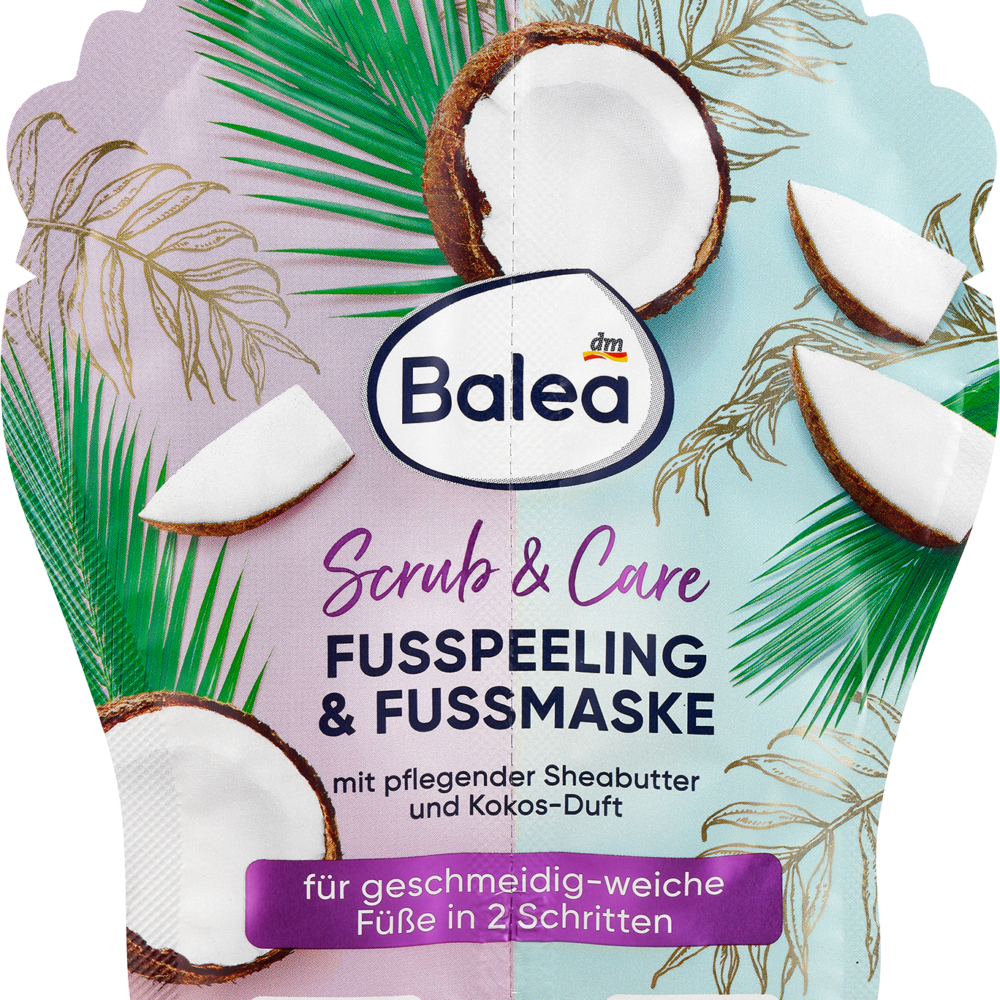 مجموعة مقشر القدم والقدمين باليا (2 × 10 مل) ، 20 مل