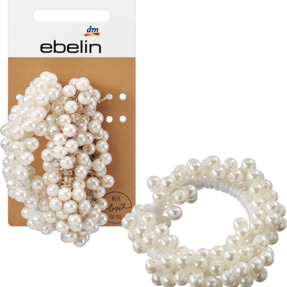 إيبلين أربطة شعر باللؤلؤ، 2 قطعة