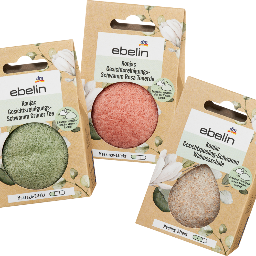 إيبلين كونجاك إسفنجة منظفة للوجه، 1 قطعة