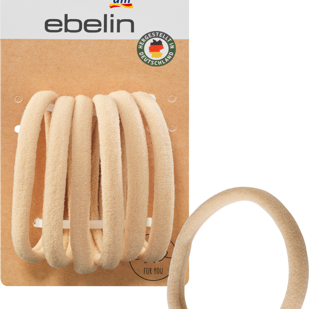 إيبلين ربطة عنق شعر أشقر ناعمة، 6 قطع