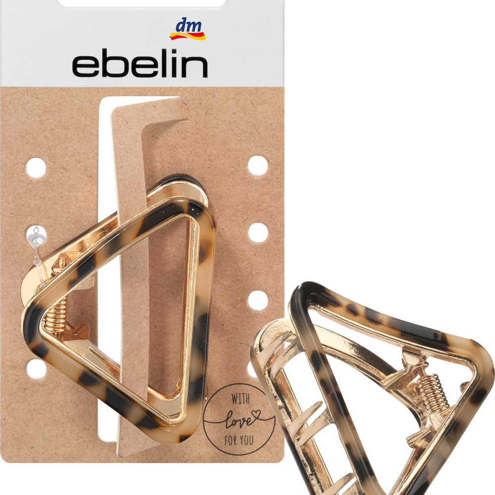 إيبلين مشبك شعر مثلث T-Shell بصريات ، 1 قطعة