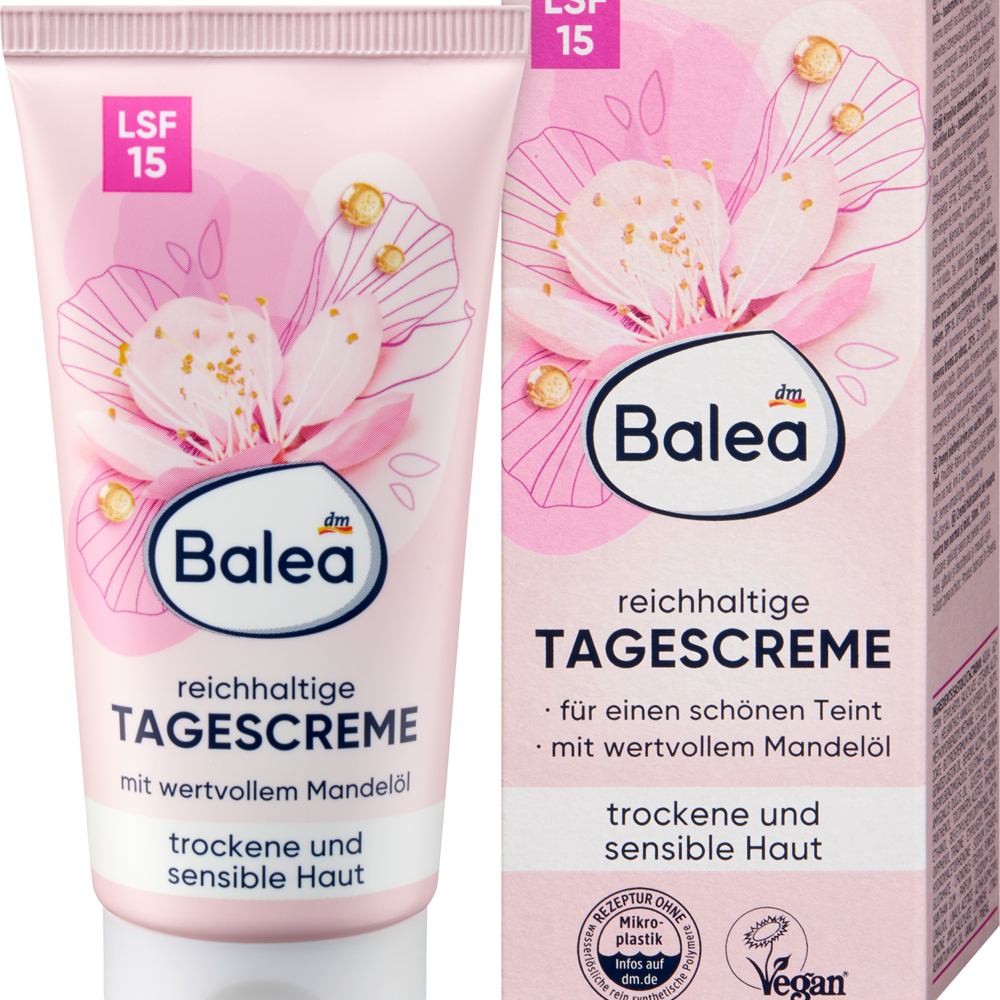 باليا كريم الوجه غني بعامل حماية من الشمس 15، 50 مل