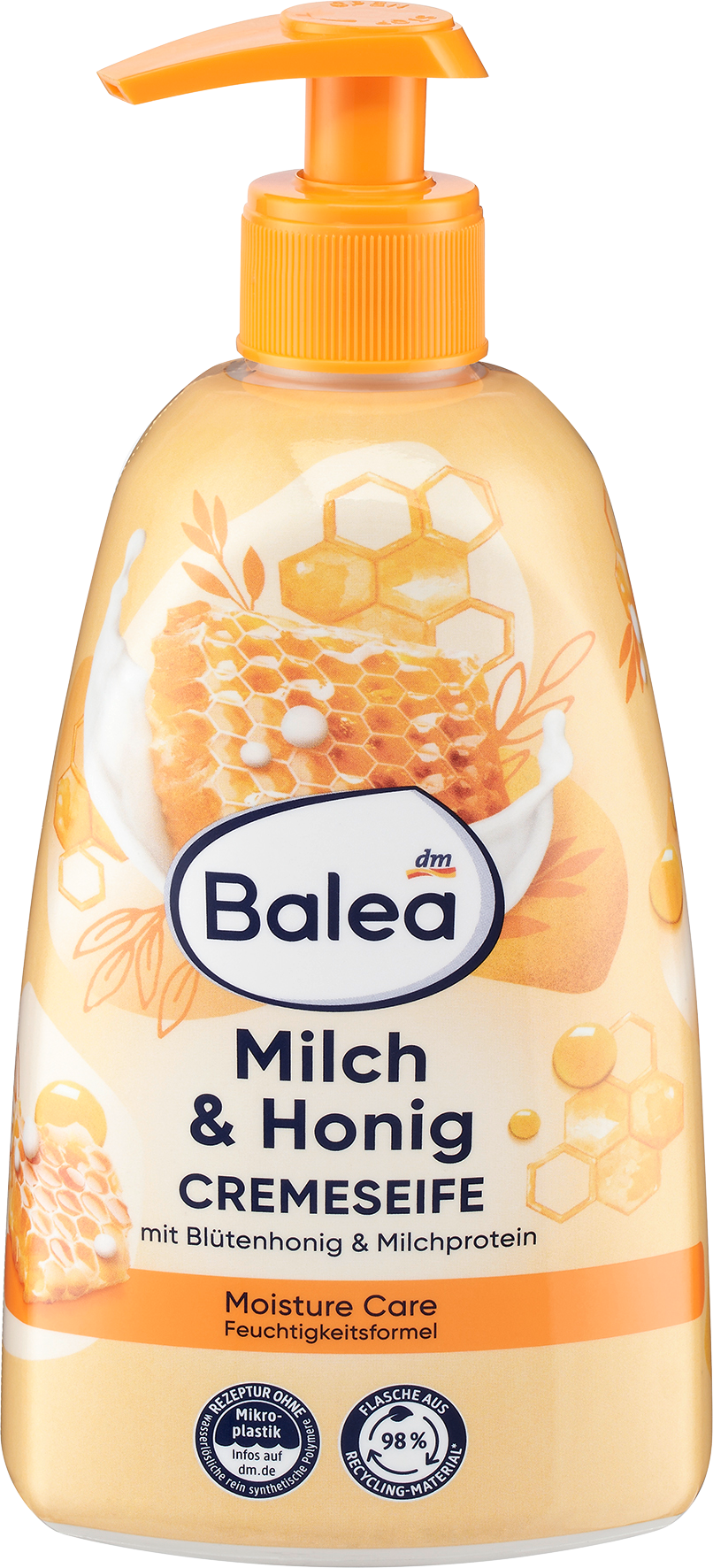 باليا كريم صابون الحليب والعسل، 500 مل