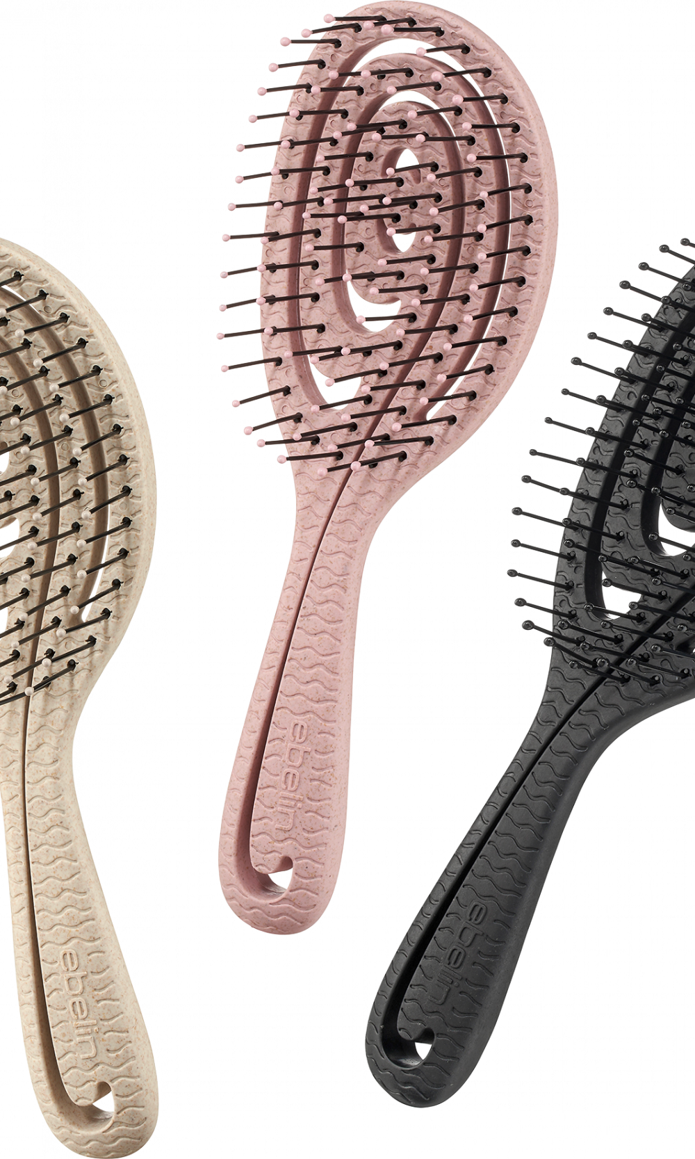 إيبلين فرشاة لفك تشابك الشعر الحلزونية الصغيرة، 1 قطعة