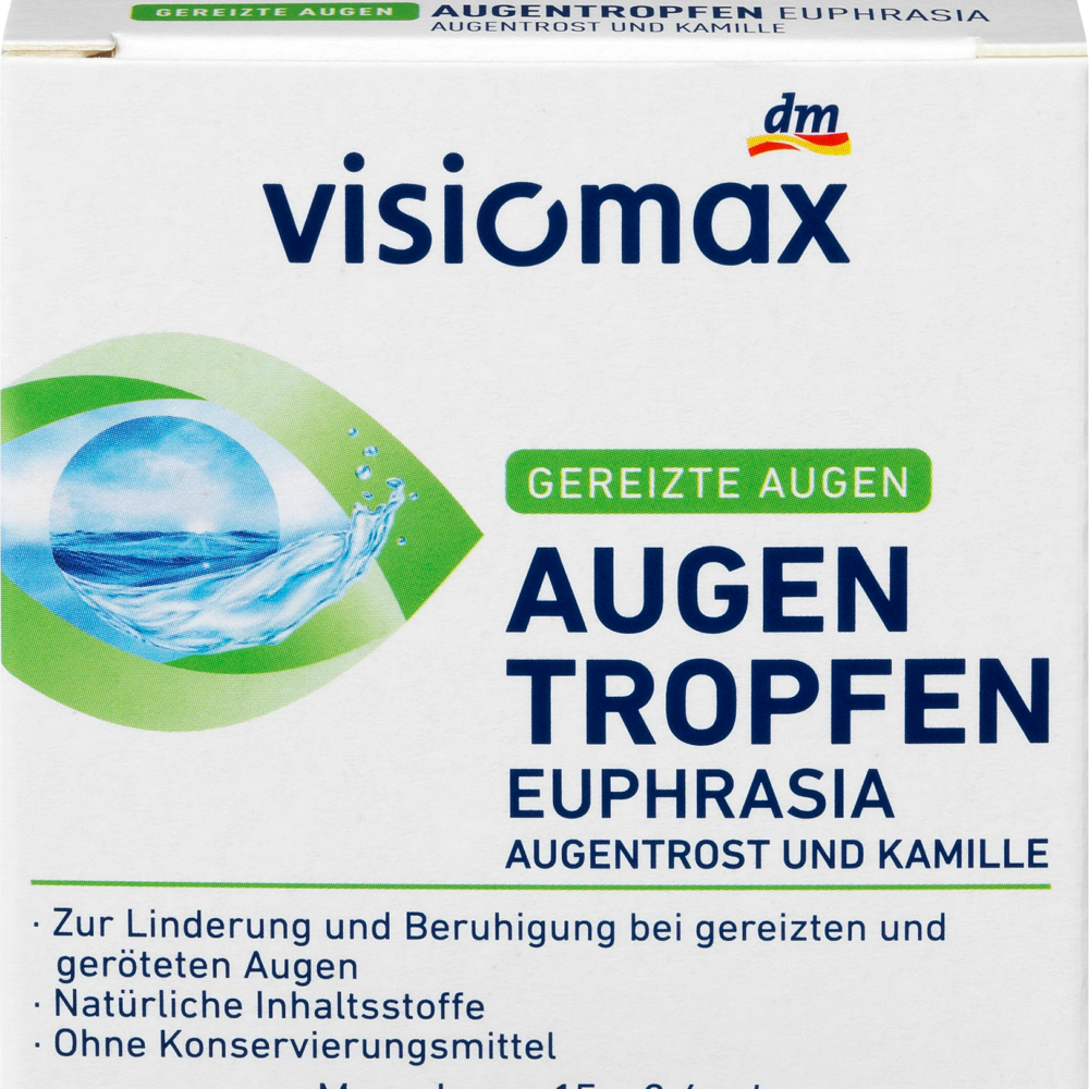 VISIOMAX Euphrasia قطرات للعين، 6 مل جهاز طبي