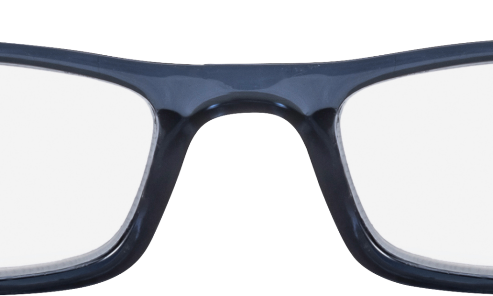 VISIOMAX نظارات قراءة رمادي-أزرق ديوبتر +1.00 ، 1 جهاز طبي