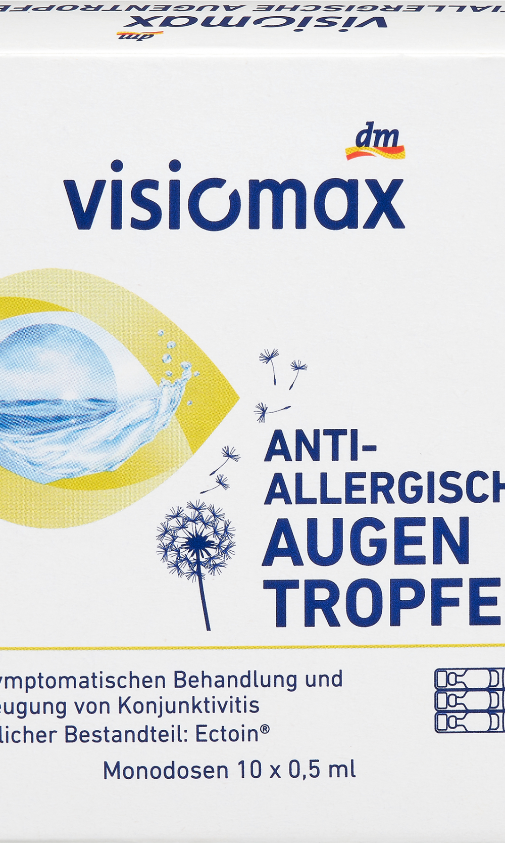 VISIOMAX قطرات العين المضادة للحساسية 10 أمبولات 0.5 مل ، 5 ملجهاز طبي