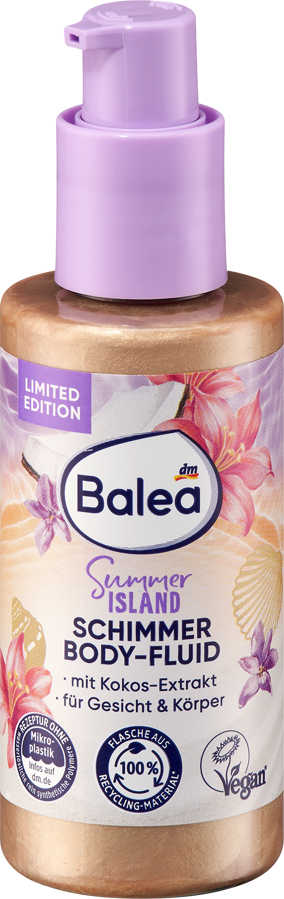 باليا شيمر سائل الجسم سمر آيلاند ، 75 مل