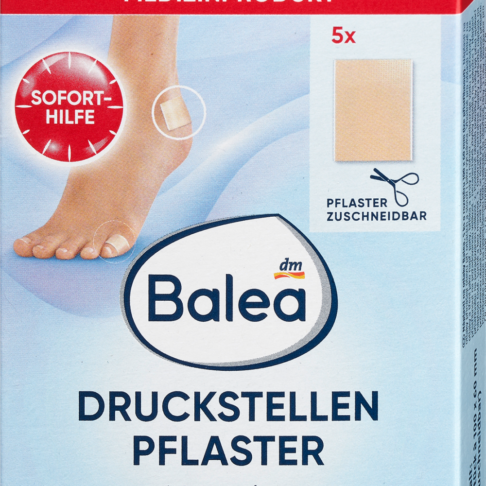 Balea بقع قرحة الضغط ، 5 قطع جهاز طبي