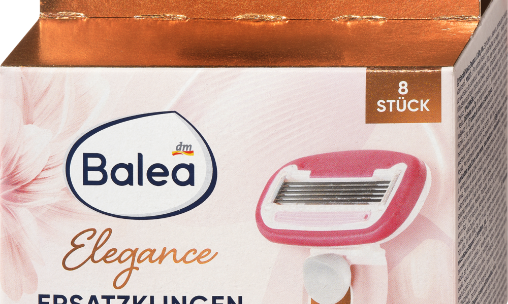 Balea شفرات حلاقة إليجانس، 8 قطع