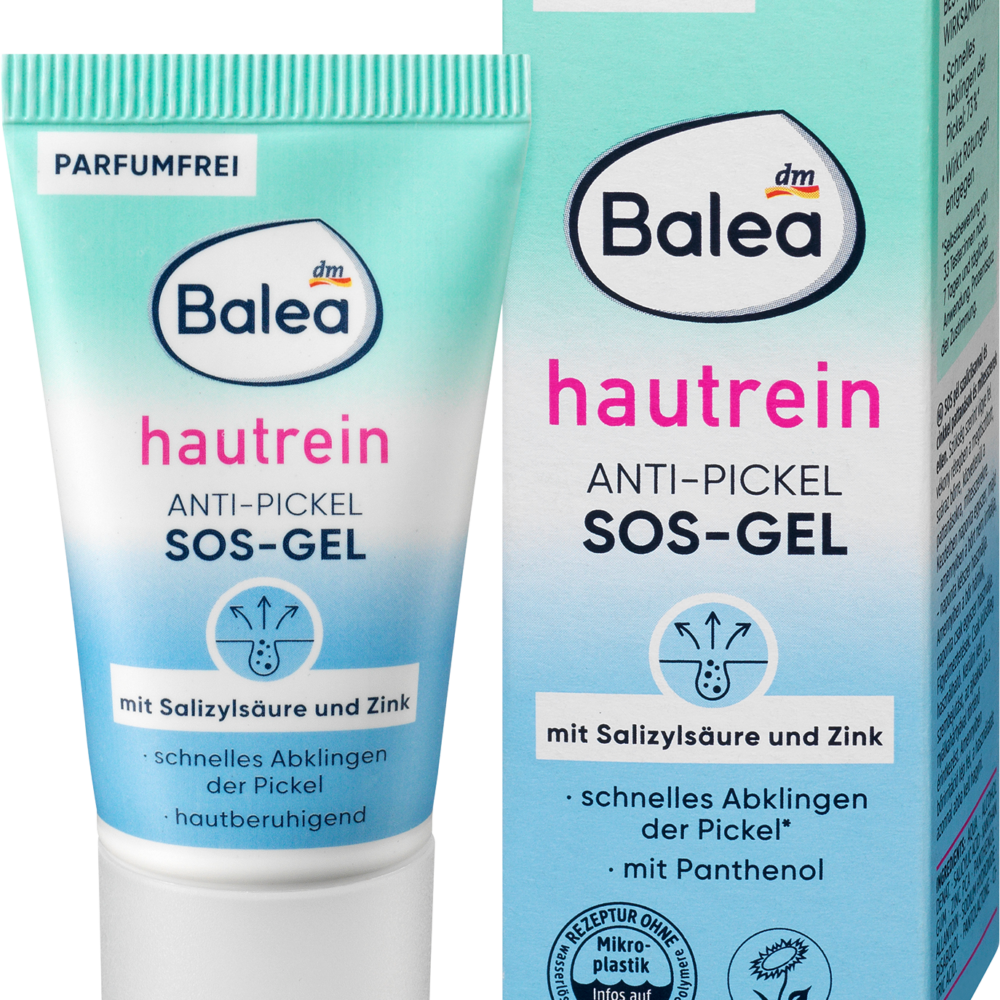 باليا جل مضاد للبثور SOS-Skin Clean، 15 مل