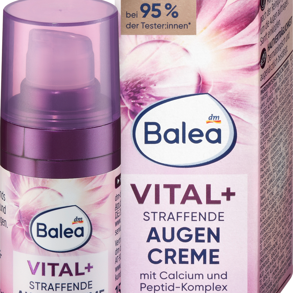 باليا كريم العين فيتال + شد العين، 15 مل