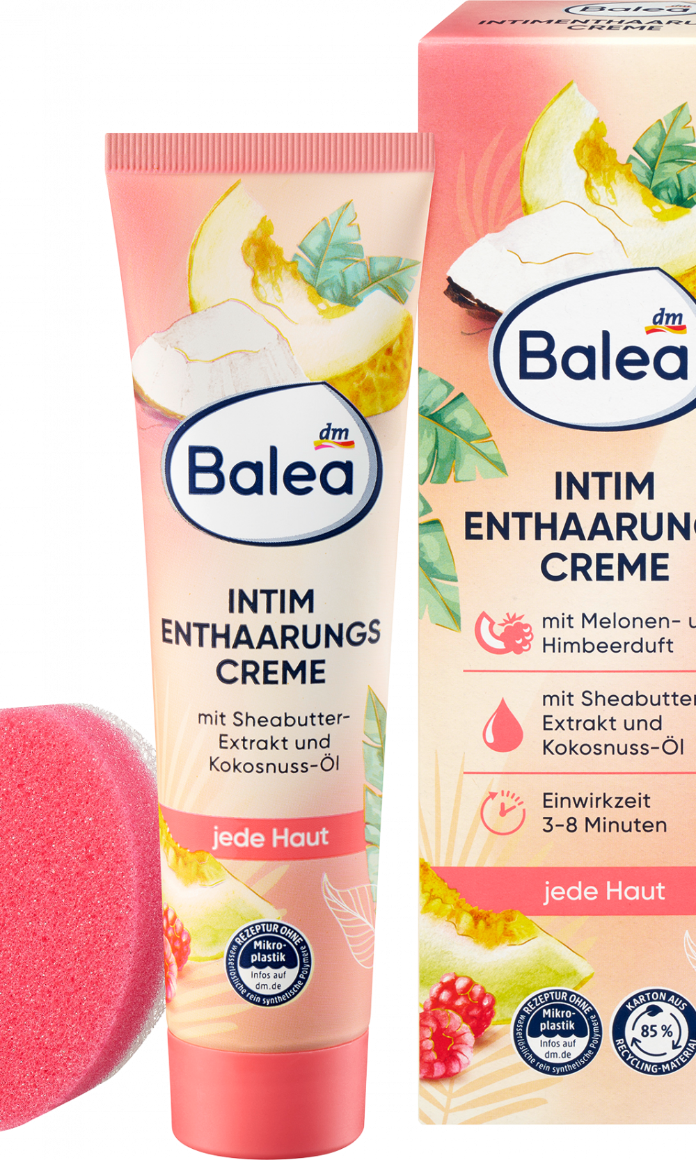 باليا كريم مزيل الشعر الاستوائي الحميم، 100 مل