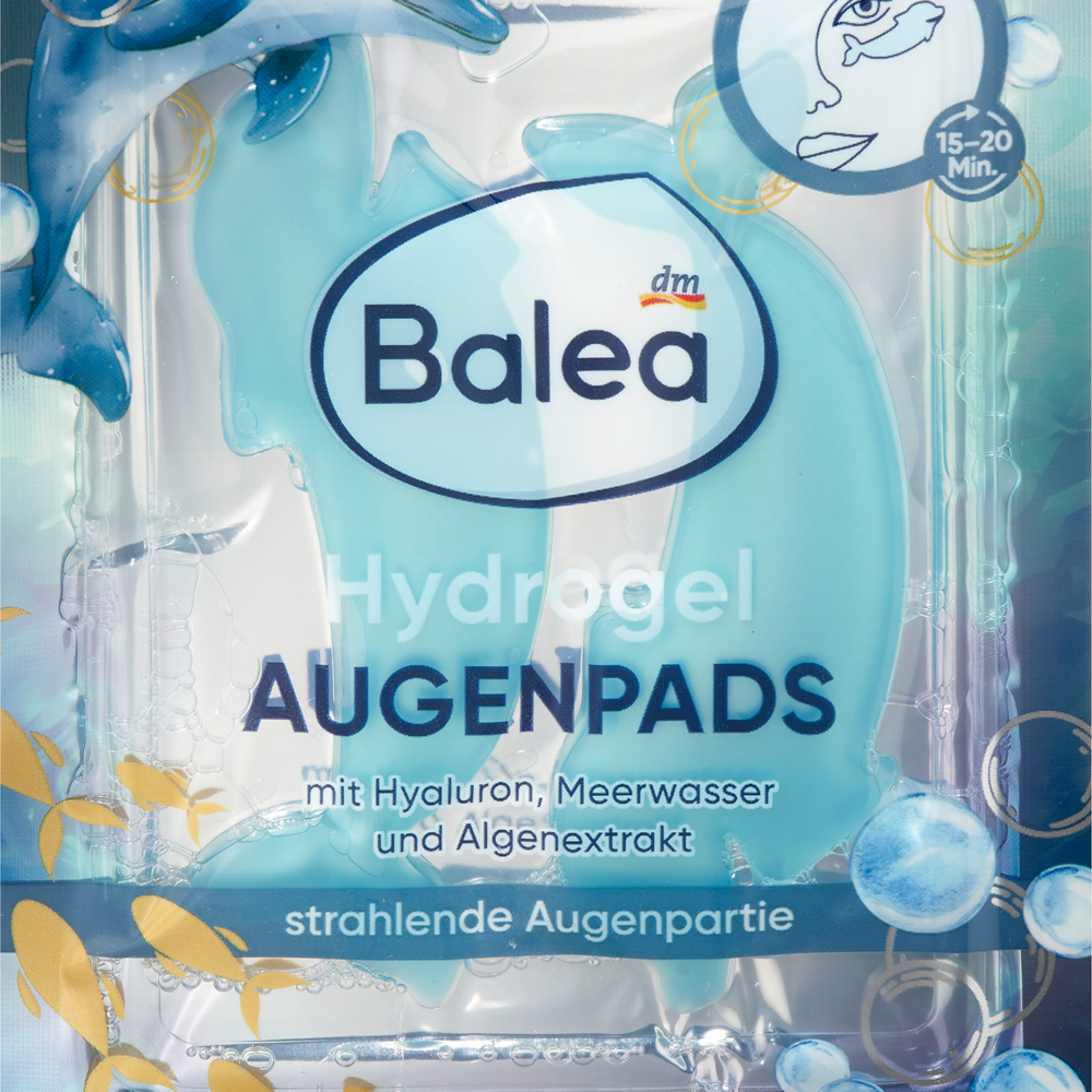 باليا فوط عين هيدروجيل دولفين (1 زوج) ، 2 قطعة