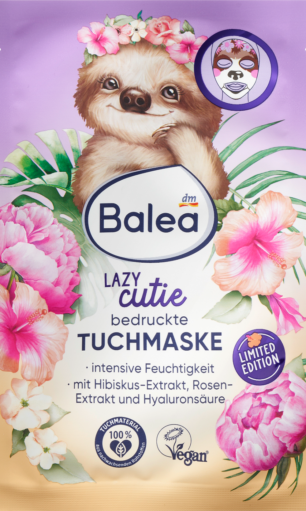 باليا قناع ورقي كسول ، 1 قطعة