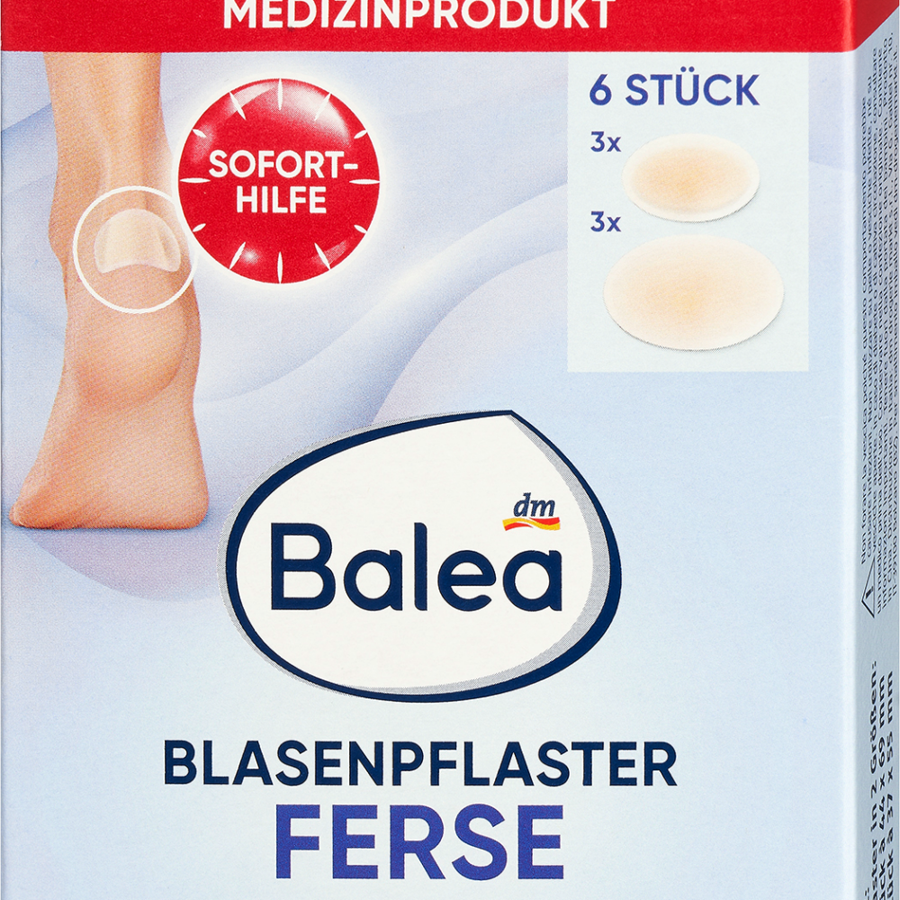 Balea كعب جبس ، 6 قطع جهاز طبي