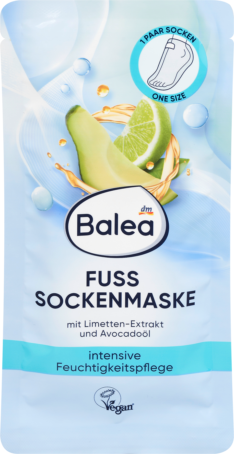 Balea قناع للقدمين جوارب ، مرطب مكثف (1 زوج) ، 2 قطعة