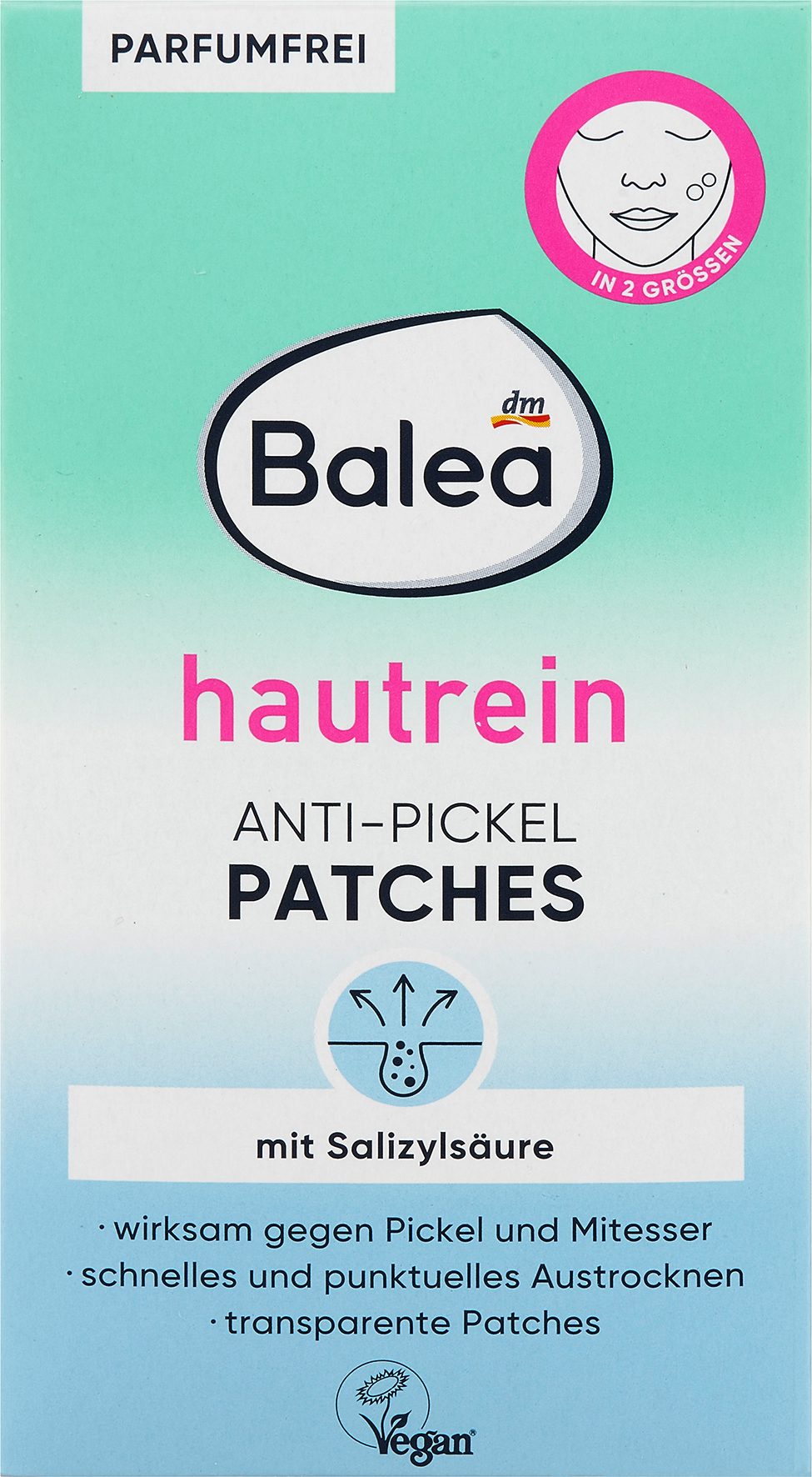 باليا لصقات مضادة للبثور للبشرة، 36 قطعة