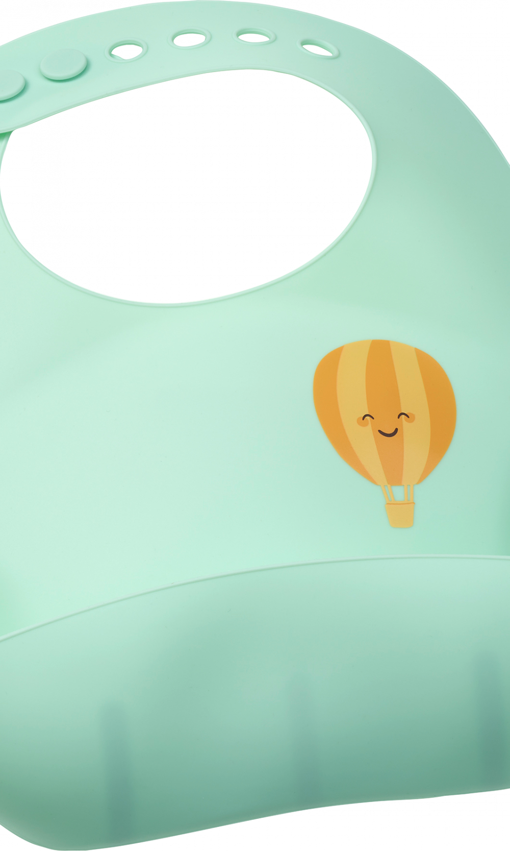 بيبي لوف مريلة سيليكون، نعناع، 1 قطعة