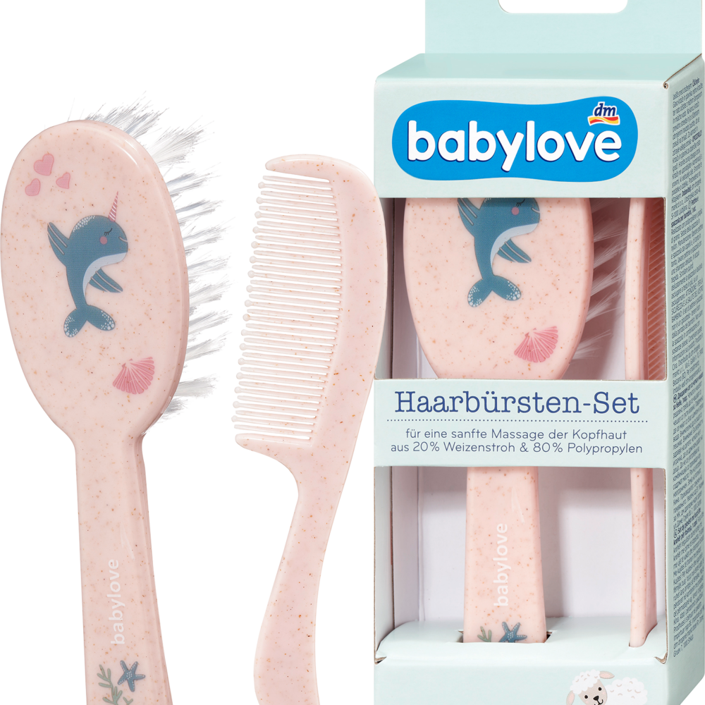 بيبي لوف طقم فرش بينك دولفين 2 قطعة، 1 قطعة