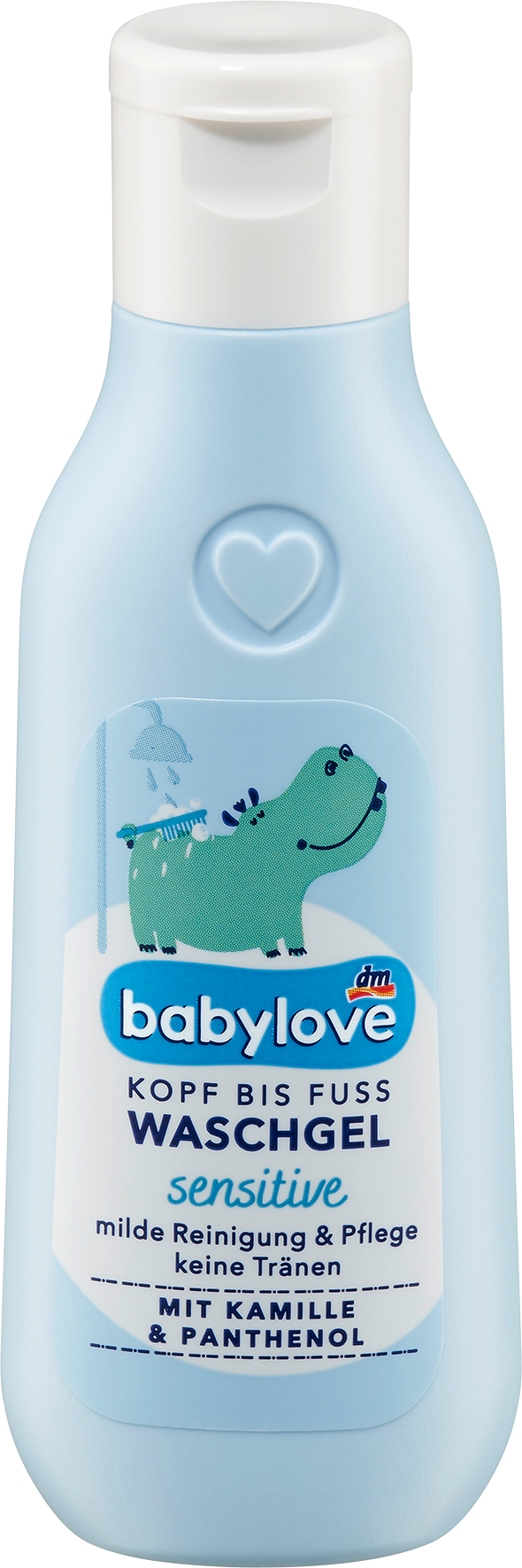 بيبي لوف بيبي لوف جل غسول من الرأس إلى أخمص القدمين مقاس للسفر الحساس، 50 مل