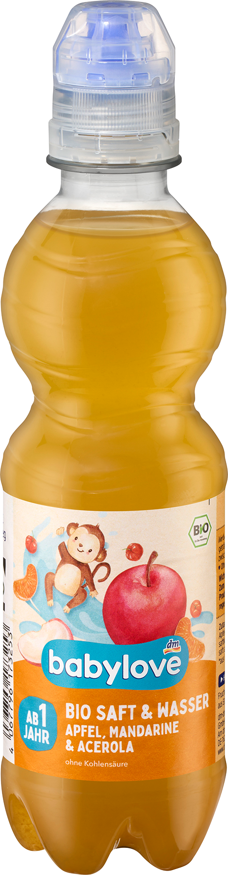 بيبي لوف عصير وماء التفاح واليوسفي ، 330 مل يمكن التخلص منه