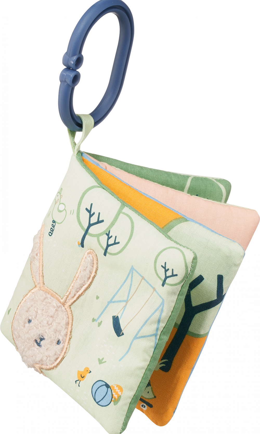 بيبي لوف كتاب أطفال مصنوع من قماش الأرنب ، 1 قطعة