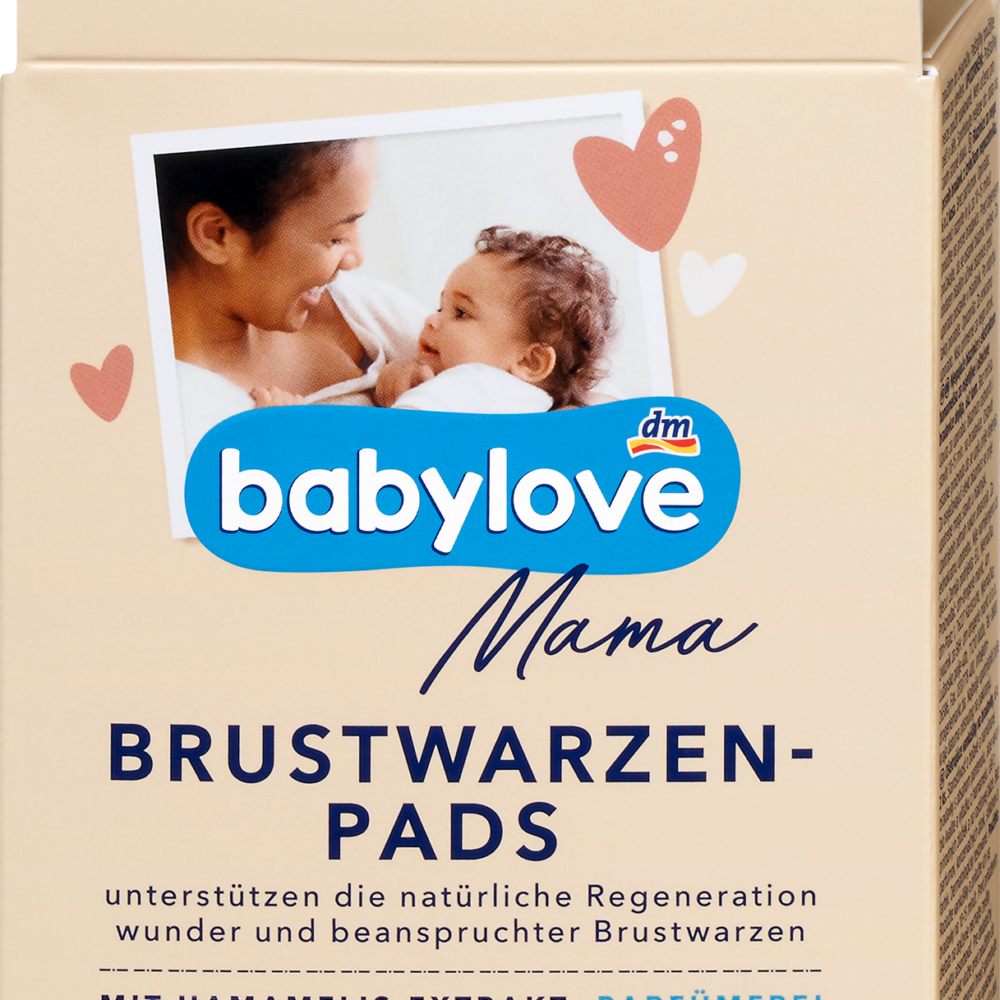 بيبي لوف ضمادات الحلمة ماما (6 × 2 قطعة) ، 12 قطعة