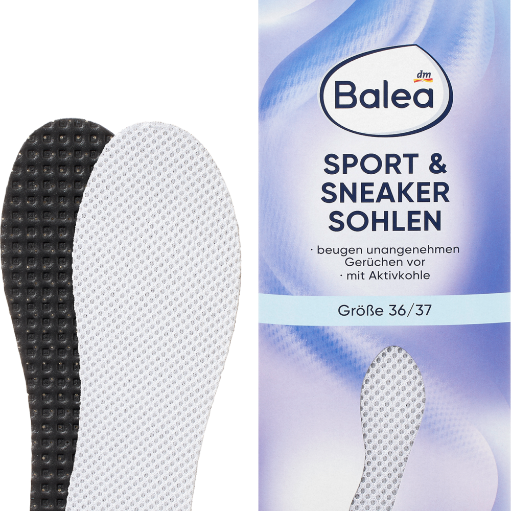 باليا نعل رياضي أبيض ، مقاس 36/37 (1 زوج) ، 2 قطعة