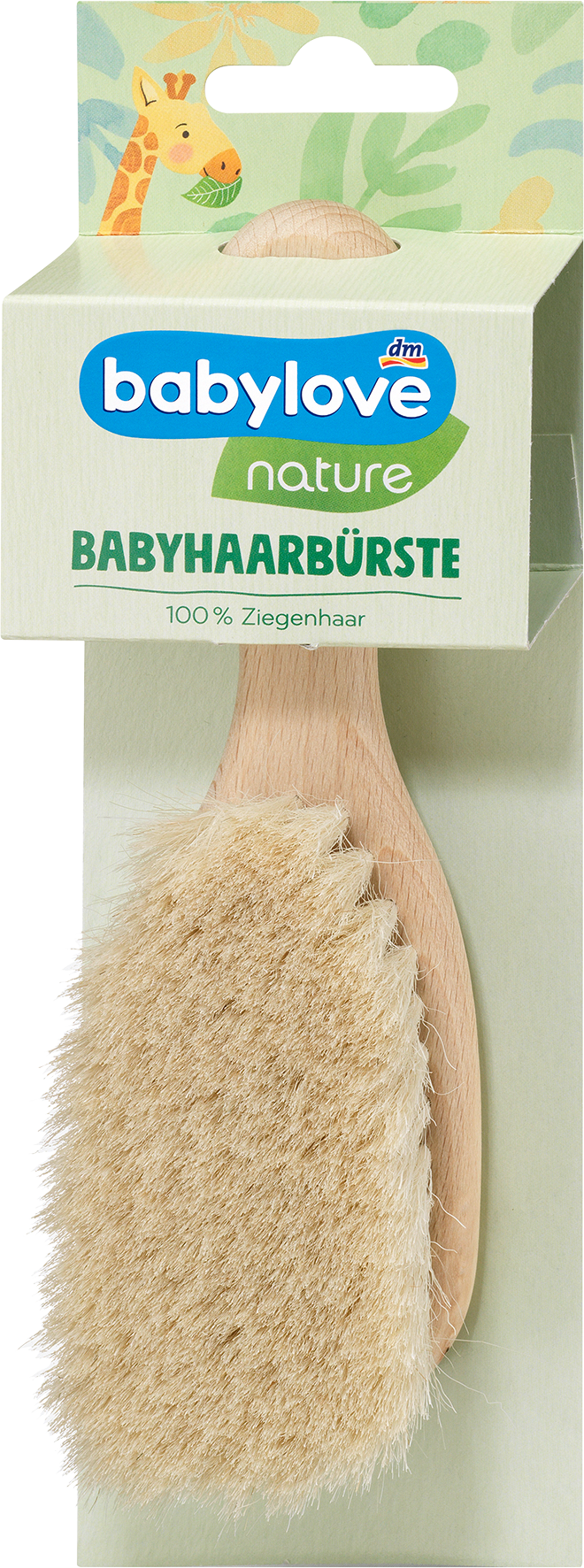 بيبي لوف natureفرشاة شعر للأطفال، 1 قطعة