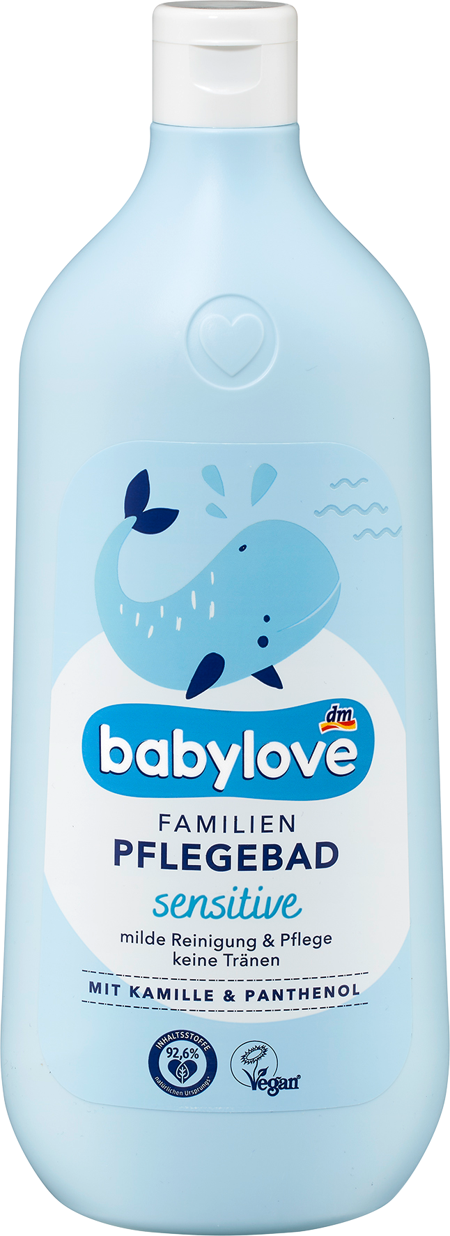 بيبي لوف حمام للعناية المضافة للعناية بالبشرة العائلية ، 1 لتر