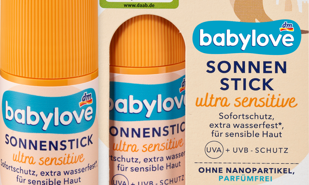 بيبي لوف صن ستيك للوجه فائقة الحساسية، SPF 50+، 20 جم