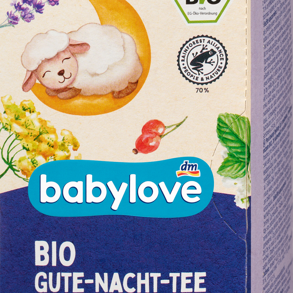 بيبي لوف شاي بيبي ليلة سعيدة (20 كيس)، 35 جم