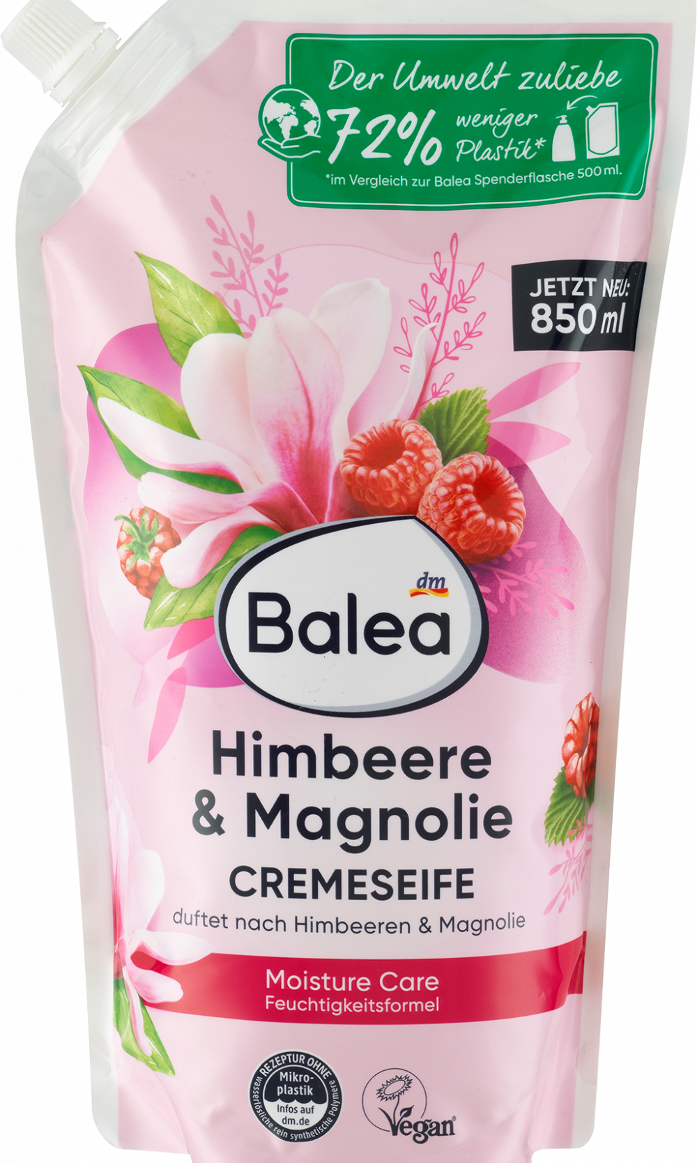 باليا عبوة صابون كريم توت العليق والماغنوليا، 850 مل