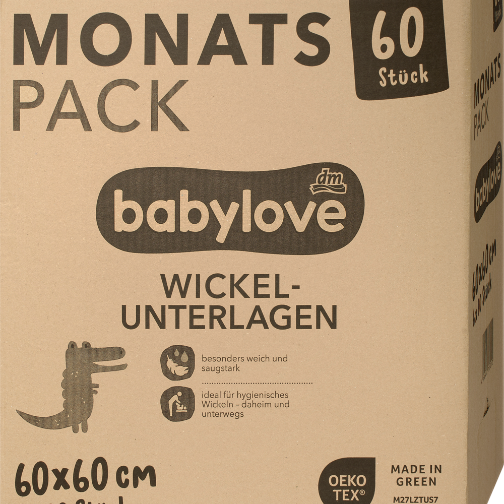 بيبي لوف سجادة التغيير، 60 قطعة