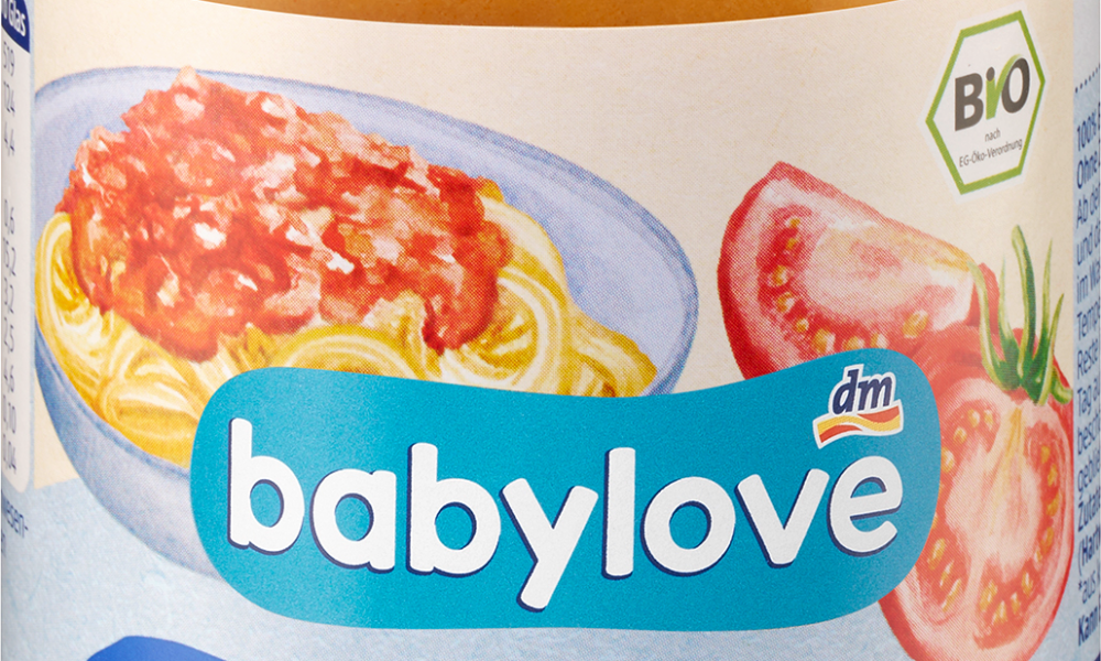 Babylove MEN ü Spaghetti Bolognese من الشهر الخامس ، 190 جرام طعام تكميلي
